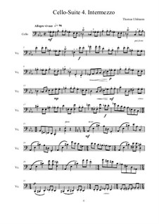 Suite für Violoncello solo, Op.5: 4. Satz Intermezzo (Alternative) by Thomas Uhlmann