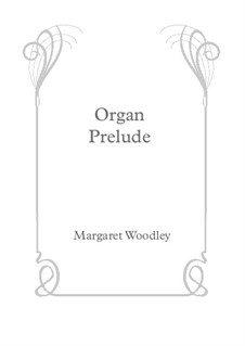 Organ Prelude (2024): Organ Prelude (2024) by Margaret Simmonds