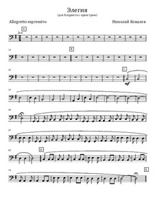 Элегия, Op.4: Бас-гитара by Николай Ковалев