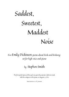 Saddest, Sweetest, Maddest Noise: Saddest, Sweetest, Maddest Noise by Stephen Smith