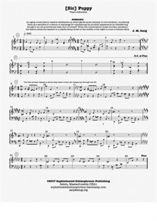 [Sic] Puppy: Piano Reduction by J. M. Smig