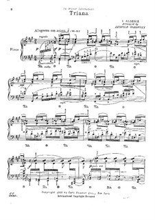 Иберия: Триана by Исаак Альбенис