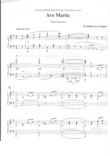 Ave Maria. Valsa Serenata: Ave Maria. Valsa Serenata by Juan Morel Campos