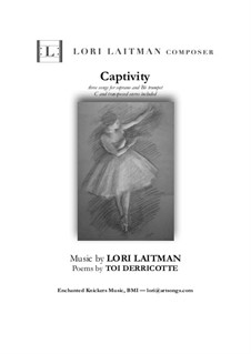 Captivity: For soprano and trumpet (priced for 2 copies) by Lori Laitman