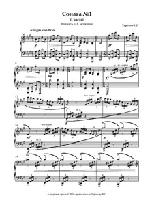 Соната No.1: I часть by Vitold