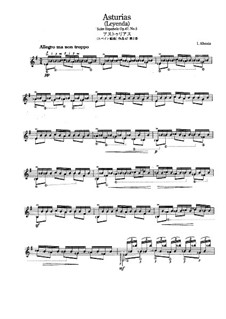 No.5 Легенда: Для гитары by Исаак Альбенис