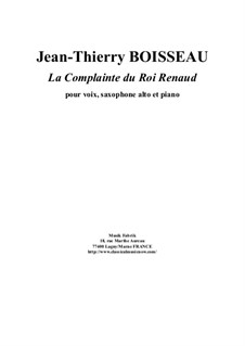 La Complainte du Roi Renaud: La Complainte du Roi Renaud by folklore