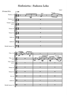 Sinfonietta Sudassa Loka: Sinfonietta Sudassa Loka by T H Y
