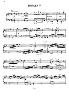 Шестнадцать сонат для фортепиано: Сонаты No.5, 6, 7 by Георг Бенда