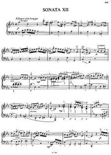 Шестнадцать сонат для фортепиано: Сонаты No.12, 13 by Георг Бенда