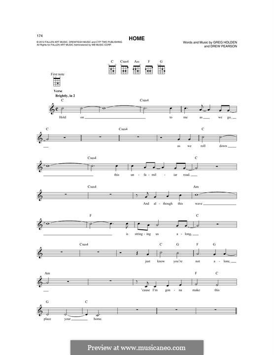 Home: For mandolin by Phillip Phillips