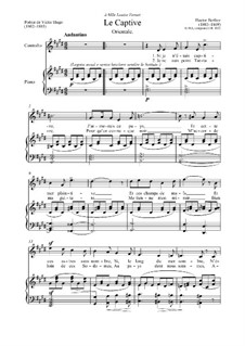 The Captive Maid, H.60 Op.12: Для голоса и фортепиано by Гектор Берлиоз