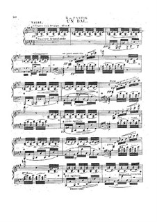 Фантастическая симфония, H.48 Op.14: Часть II, для фортепиано by Гектор Берлиоз