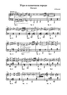 Утро в солнечном городе, Ор.53: Утро в солнечном городе by Arangirowchik