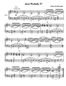 Jazz Prelude 27: Jazz Prelude 27 by Артур Оренбургский