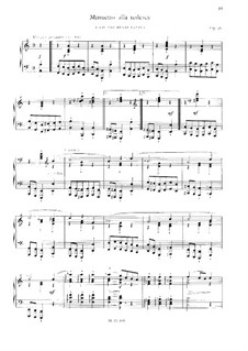 Minuetto alla tedesca, Op.46: Minuetto alla tedesca by Шарль Валантен Алькан