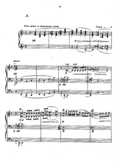 Прелюдии, L.123: No.10 Канопа by Клод Дебюсси