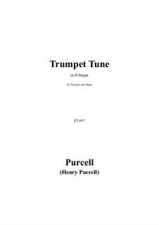 Martial Air (Trumpet tune and Air): For trumpet and organ by Генри Пёрсел