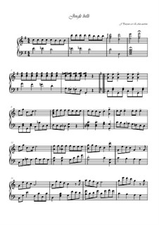 Piano version: Для одного исполнителя by James Lord Pierpont