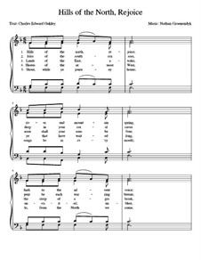 Advent Hymn: Hills of the North, Rejoice: Advent Hymn: Hills of the North, Rejoice by Nathan Groenendyk