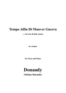 Volume III: Tempo Alfin Di Muover Guerra by Стефано Донауди