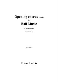 Божественный супруг: Opening chorus (Act I)... Ball Music in G Major by Франц Легар