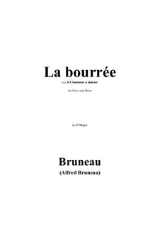 La bourrée in D Major: La bourrée in D Major by Альфред Брюно