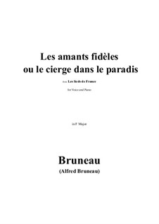 Les amants fidèles ou le cierge dans le paradis in F Major: Les amants fidèles ou le cierge dans le paradis in F Major by Альфред Брюно