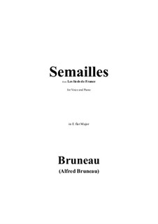 Semailles in E flat Major: Semailles in E flat Major by Альфред Брюно