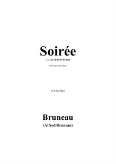 Soirée in B flat Mjor: Soirée in B flat Mjor by Альфред Брюно