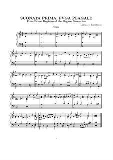 Шесть сонат для органа: Соната No.1 by Адриано Банкьери