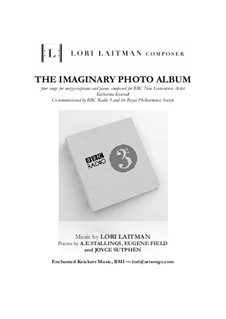 The Imaginary Photo Album: For mezzo-soprano and piano (priced for 2 copies) by Lori Laitman