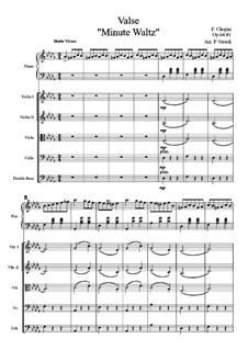 No.1 ре-бемоль мажор: Для фортепиано и струнного оркестра by Фредерик Шопен