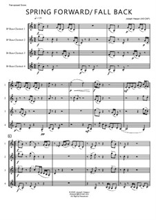 Spring Forward / Fall Backward: Spring Forward / Fall Backward by Joseph Hasper