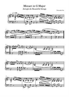 Minuet in G Major: Minuet in G Major by Фернандо Сор