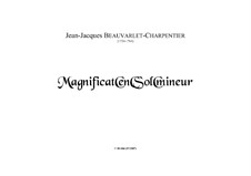 Магнификат для органа соль минор: Магнификат для органа соль минор by Jean-Jacques Beauvarlet-Charpentier