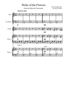 No.8 Вальс цветов: For chamber orchestra by Петр Чайковский