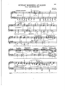 Am Genfer See, Op.139: No.1 Sunday Morning at Glion by Франц Бендель