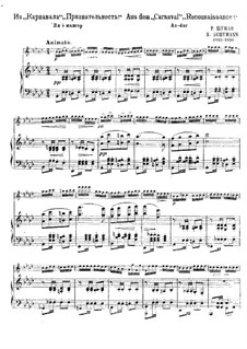 Карнавал, Op.9: No.14 Признательность, для флейты и фортепиано by Роберт Шуман
