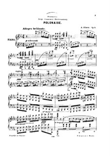 Полонез, Op.9: Полонез by Антон Симон
