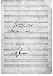 Симфония ре мажор: Симфония ре мажор by Хуан Кризостомо де Арриага