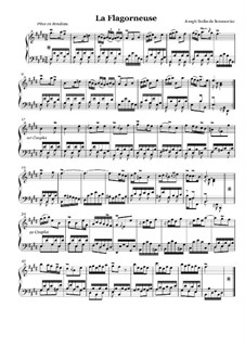 Сюита No.3 для клавесина: No.4 La flagorneuse by Жозеф Бодин де Буамортье