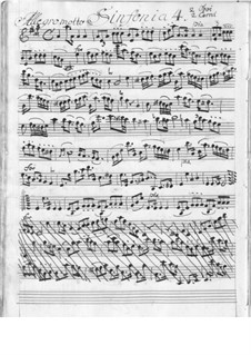 Симфония ля мажор: Симфония ля мажор by Gaspard Fritz