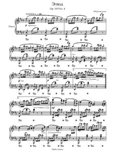No.4: Для фортепиано by Иоганн Фридрих Бургмюллер