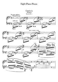 Восемь пьес, Op.76: Весь сборник by Иоганнес Брамс