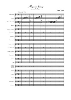 Морской ветер: Для симфонического оркестра by Денис Голуб
