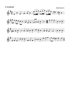 Сюита No.1 ми минор: No.3 Сарабанда by Daniel Demoivre