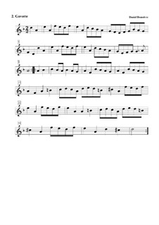 Сюита No.2 фа мажор: No.2 Гавот by Daniel Demoivre
