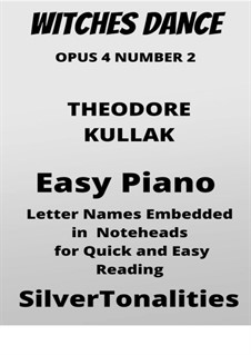 Witches Dance: For easy piano sheet music 2nd Edition by Теодор Куллак