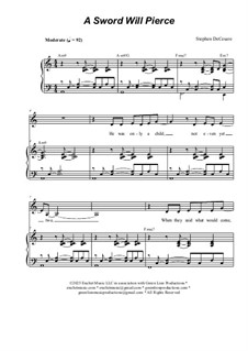 A Sword Will Pierce (Female Solo Voice): A Sword Will Pierce (Female Solo Voice) by Stephen DeCesare